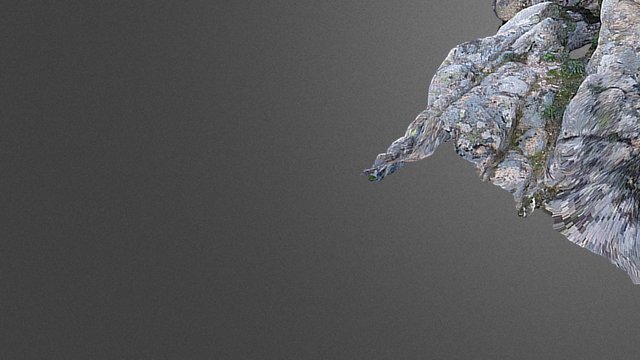 Aljibe-Dolmen. P.N. de la Sierra del Guadarrama 3D Model