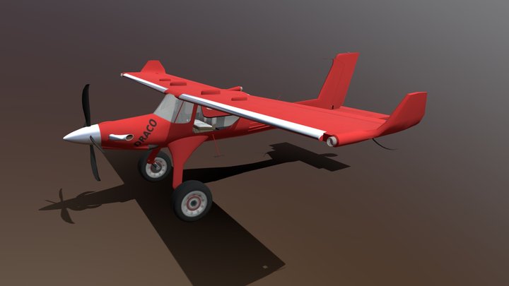 PZL 104 wilga 2000 Draco – Modello 3D gratuito STL
