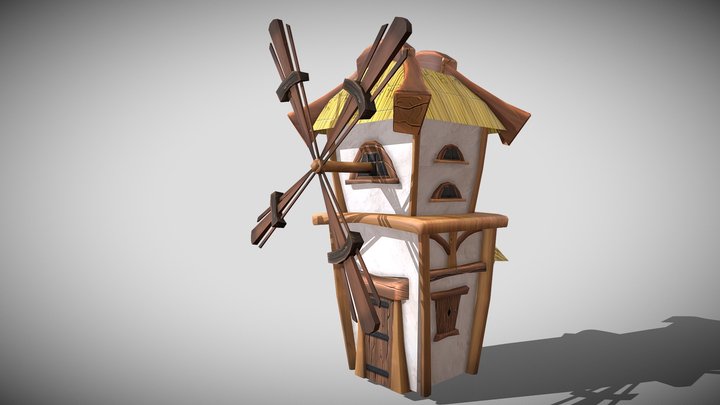 mill 3D Model