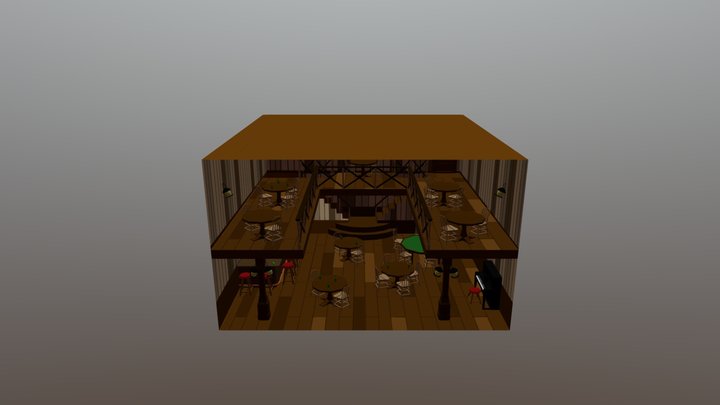 Saloon 3D Model
