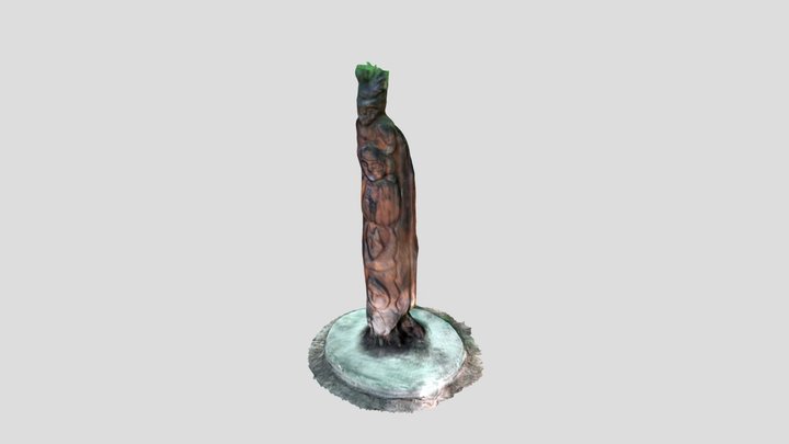 rzeźba k. Piekło 3D Model