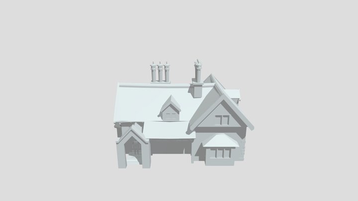 Grandma's House - House Model 3D Model
