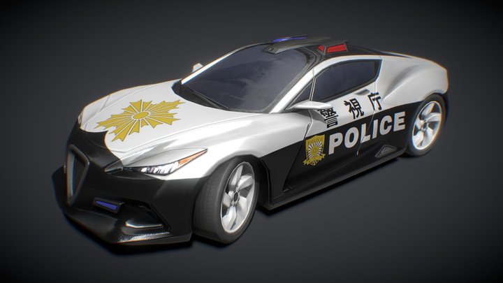 ZET ONE JAPAN POLICE – Kostenloses 3D-Modell STL
