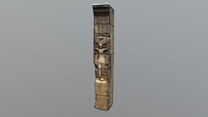 Roman pillar in Switzerland 3D Model