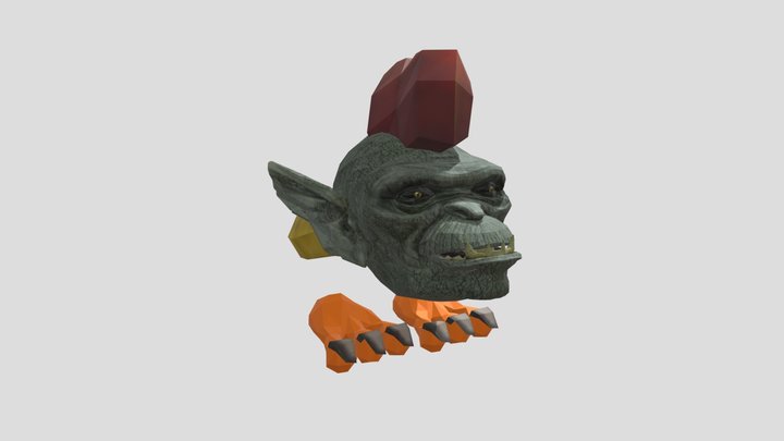 Chicken Gun гоблин – Kostenloses 3D-Modell STL