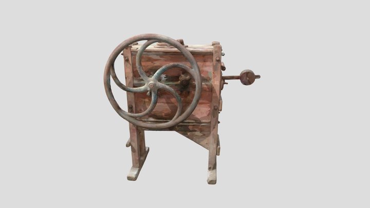 Kukorica morzsoló - Corn Sheller 3D Model