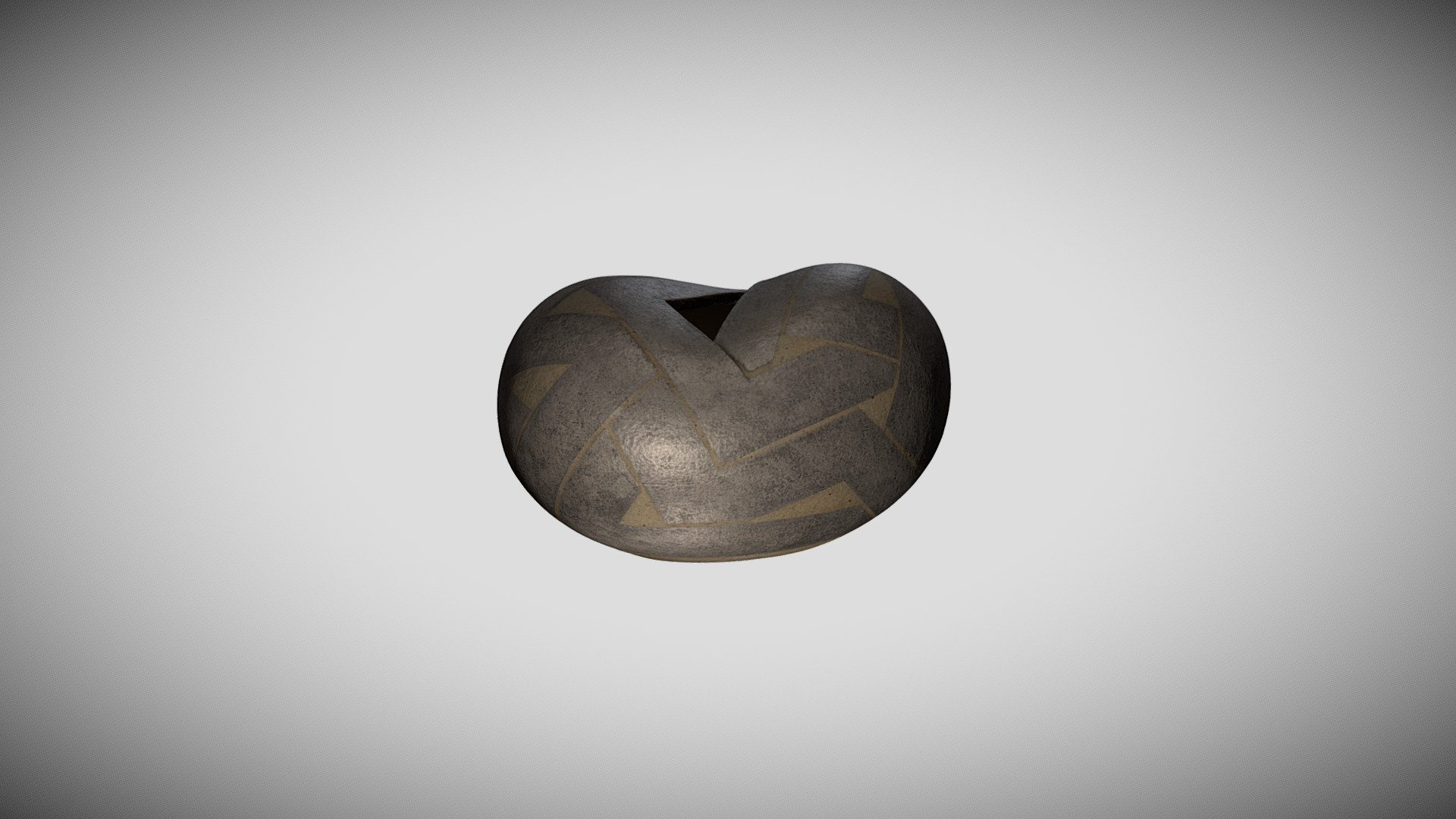銀緑彩文扁壺 — Sketchfab embed 3D viewer