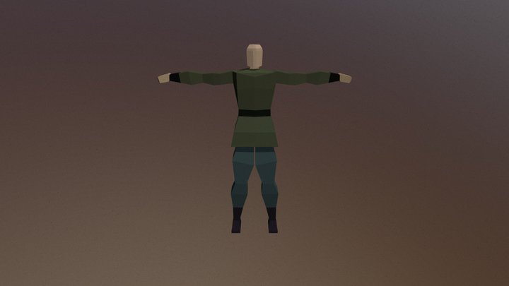 Soldier base 3D Model
