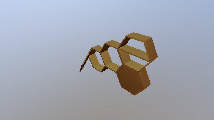 Honeycomb 3D 3D Model