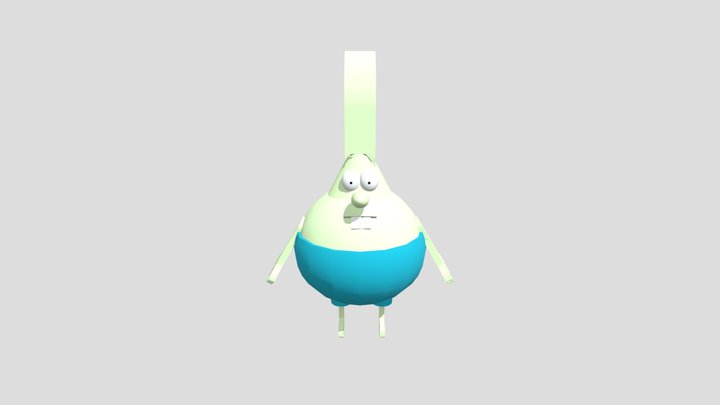 Gordy - Middlemost Post 3D Model