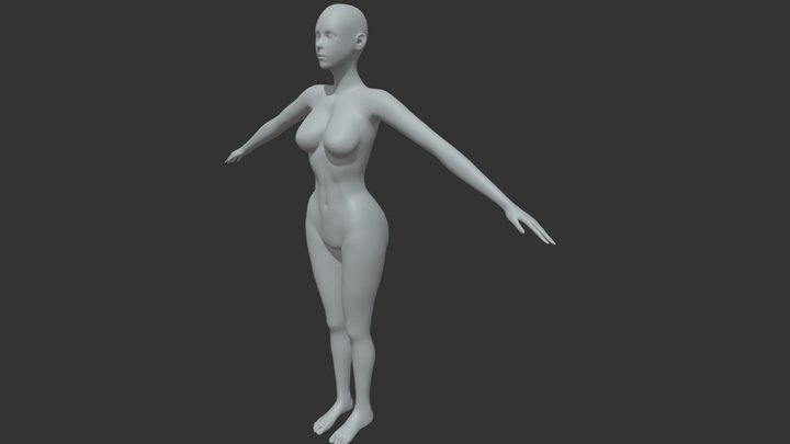 Female Base 3D Model