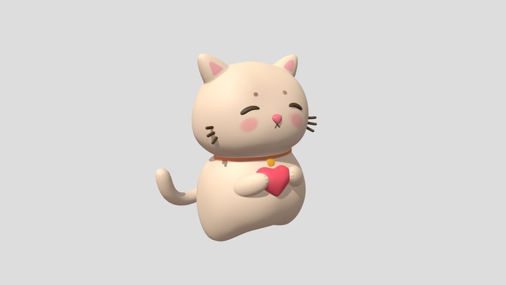 Kitty 3D Model