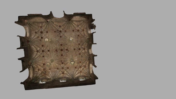 Sala Capitular del Monasterio de Oseira 3D Model
