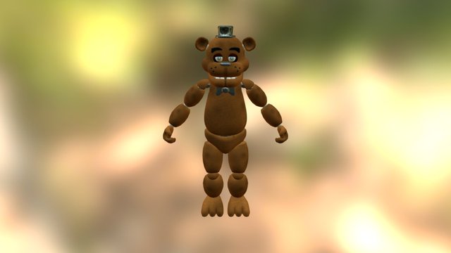 Freddy FNAF 3D Model