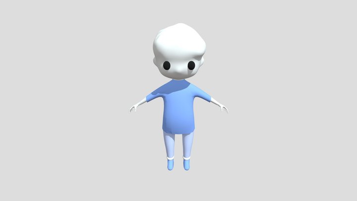 3D Model - Boy 3D Model
