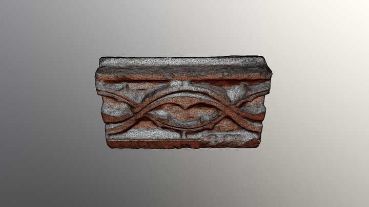Louis Sullivan Terra Cotta Cornice Piece 3D Model