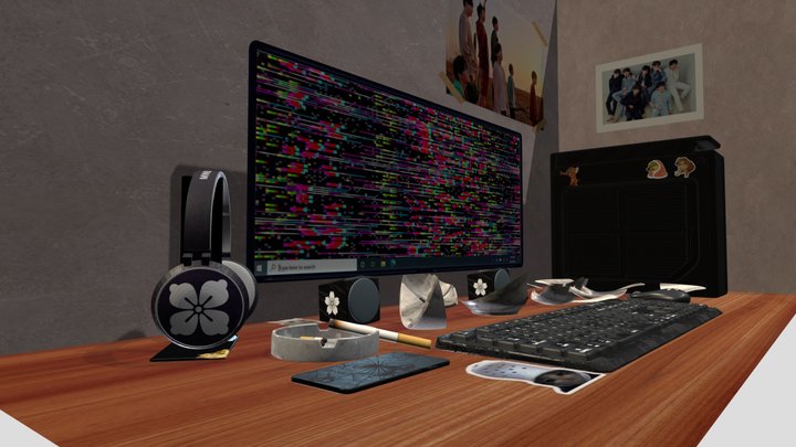 setup_Cuarto 3D Model