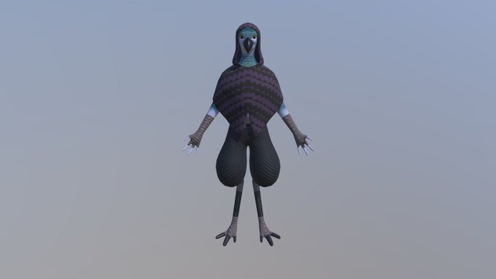GART150 Assignment - Anastasia Petrovitch 3D Model