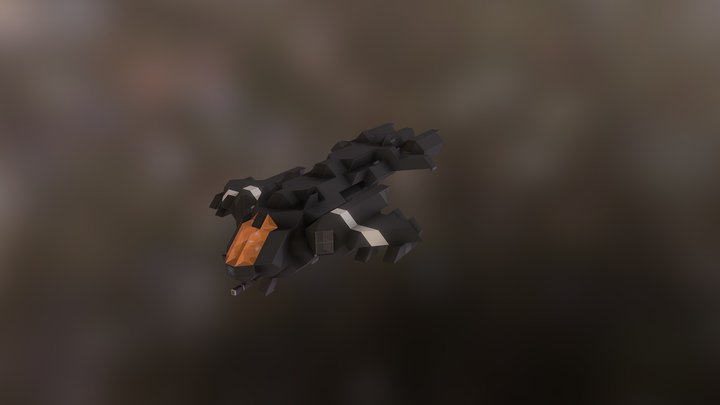 UNSC D77-TC Pelican 3D Model