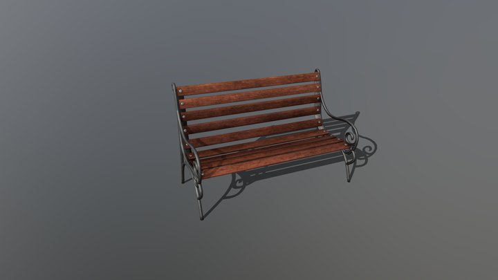 Bench 3D Model
