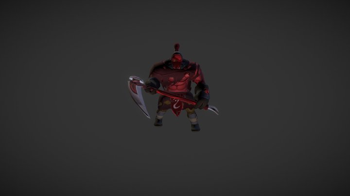 Character Pose 3D Model