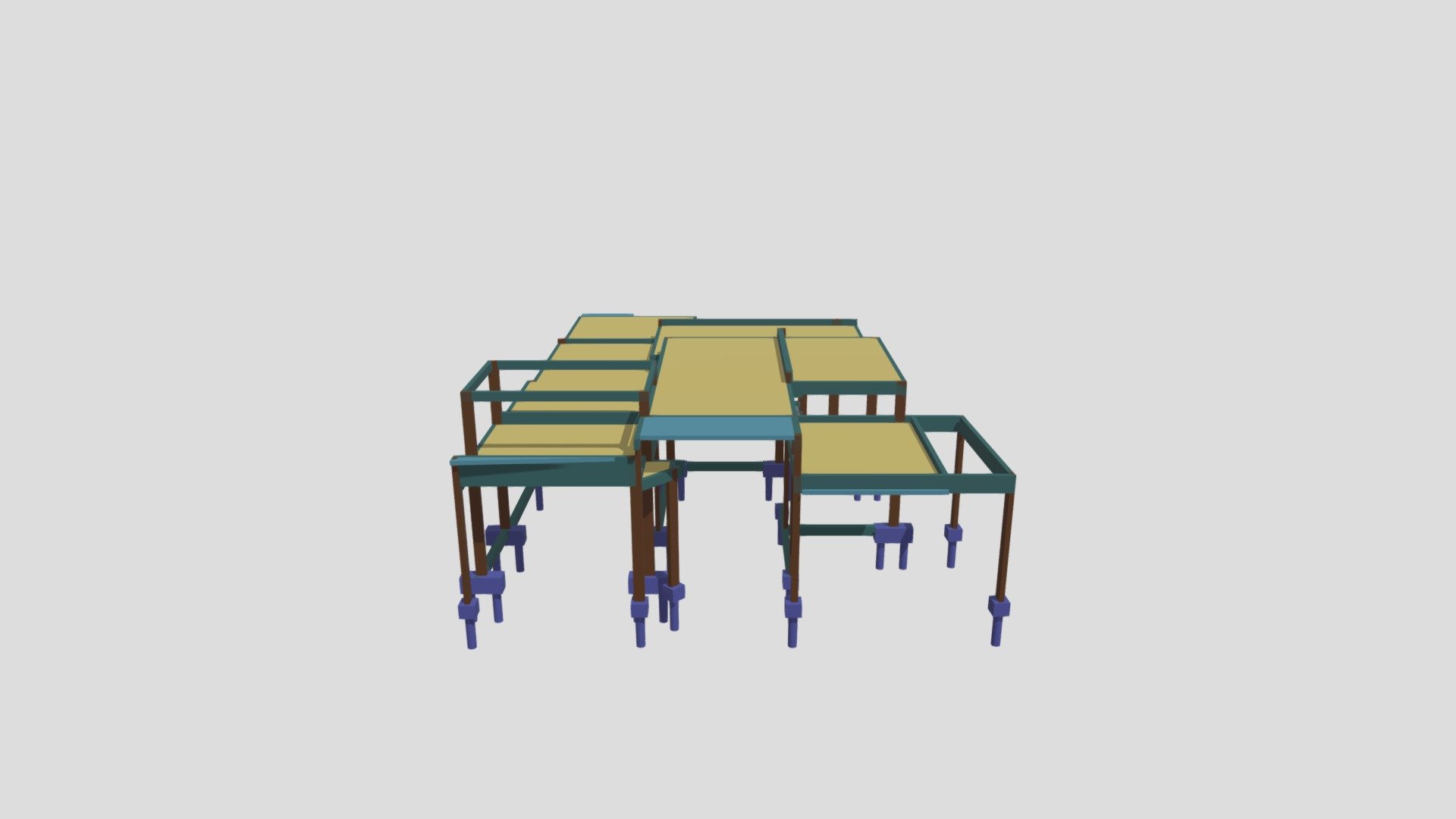 3D Residência RPCB - Terras De Siena — Sketchfab embed 3D viewer