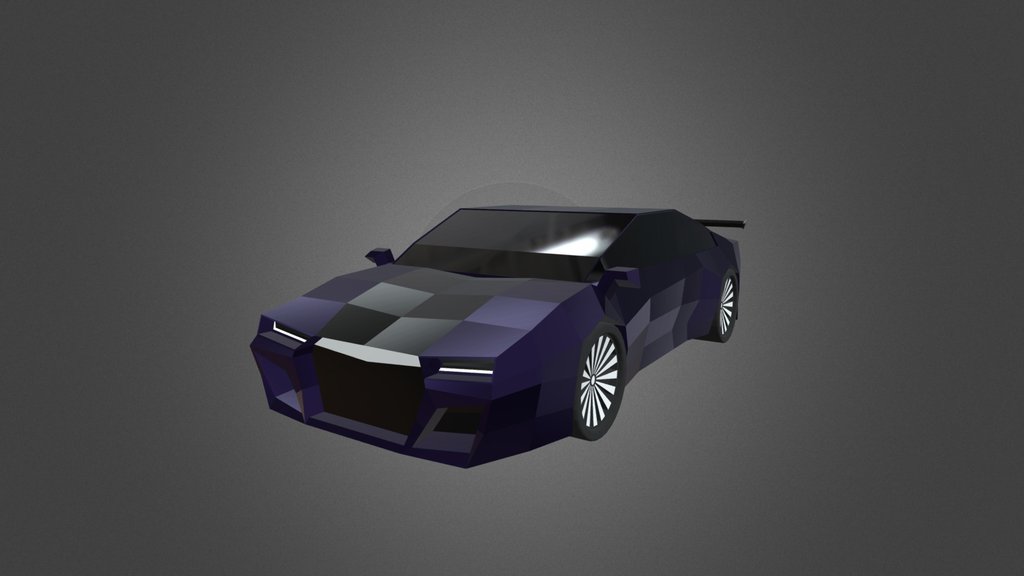 Nexarch || Low Poly Racecar