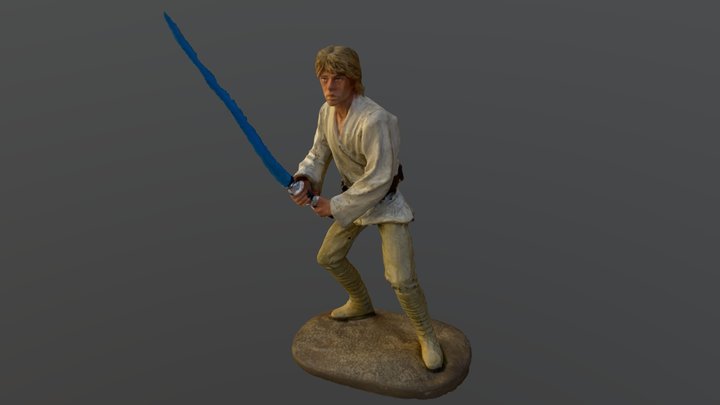 Luke Skywalker (Star Wars) 3D Model