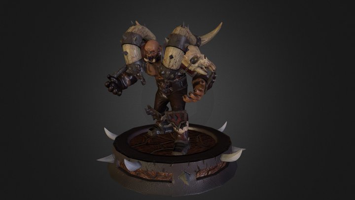 Garrosh Hellscream 3D Model