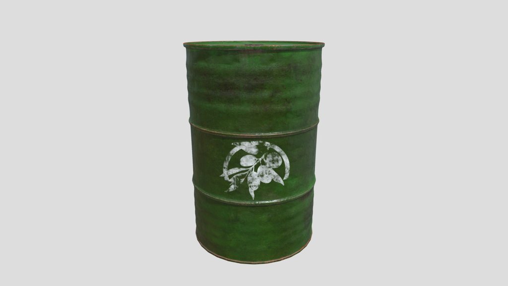 Olive Oil Barrel