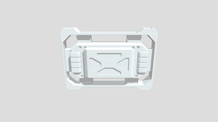 E-TOOL ORANGE FAN 3D MODEL 3D Model