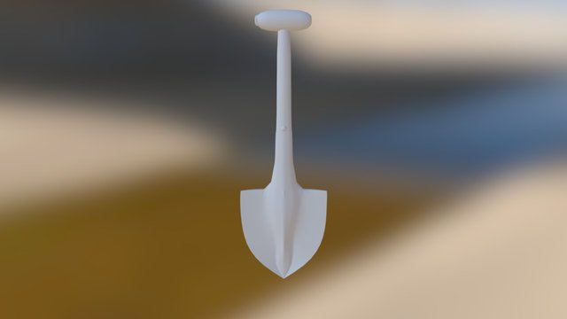 Shovel Export 3D Model