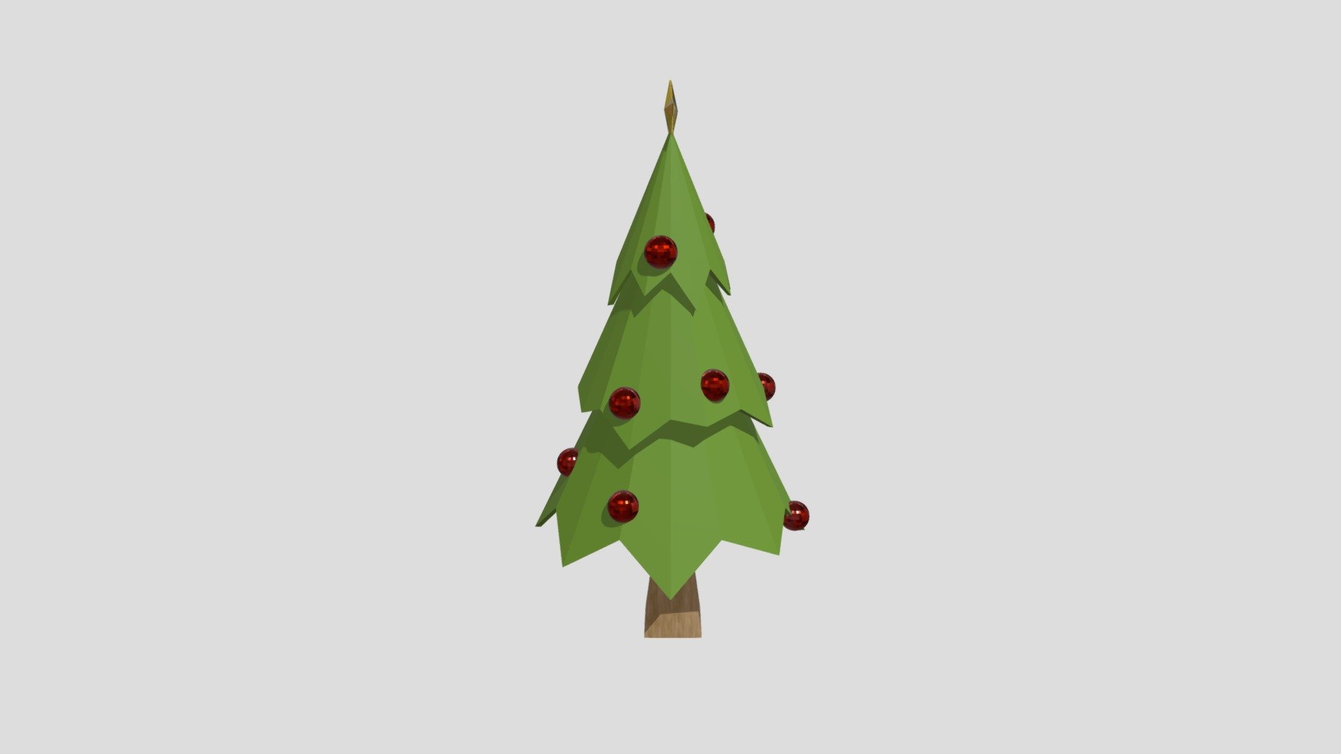 Christmas Tree 3D model by Toby_Johnston [7051a06] Sketchfab