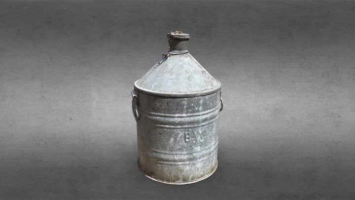 Metal keg 3D Model