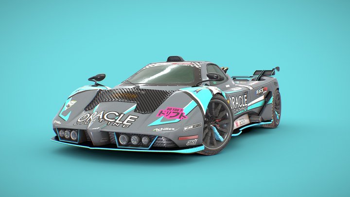 Pagani Sport - GameReady 3D Model