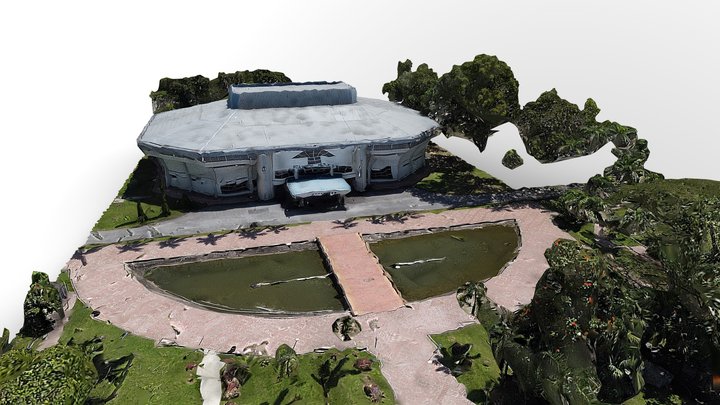 MBKS Indoor Stadium, Kuching, Sarawak, MYS #OSS – Kostenloses 3D-Modell STL