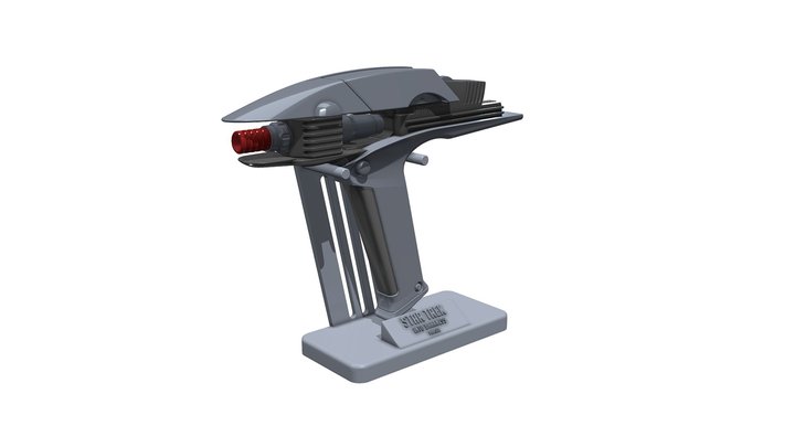 Into Darkness Phaser - Star Trek - Printable STL 3D Model