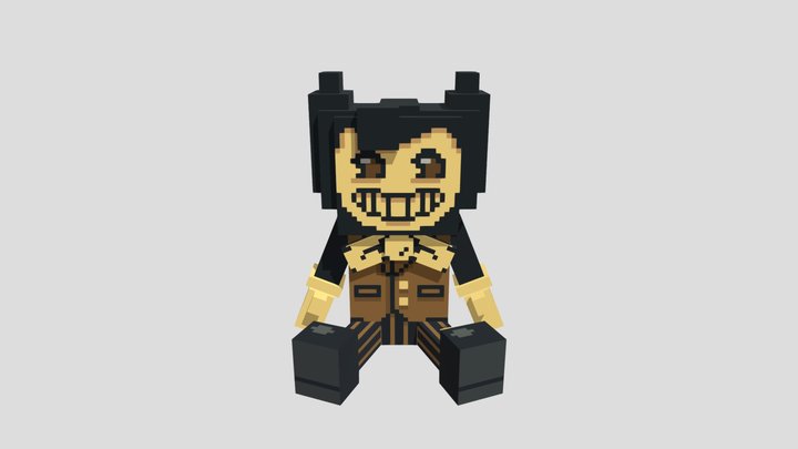 Bendy plushie 3D Model