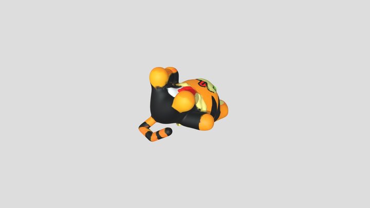 Ty the Tiger 3D Model