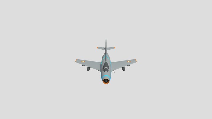 Dassault Mystre IV 3D Model