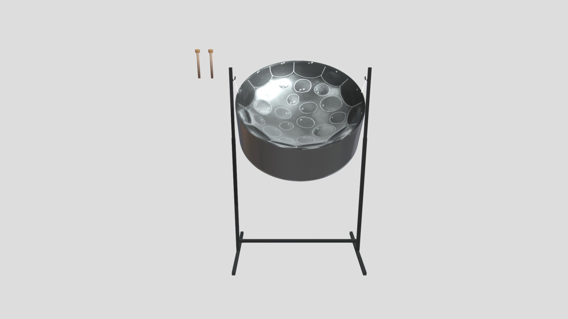 steelpan - 3D model by edensymoneherbert [7055513] - Sketchfab