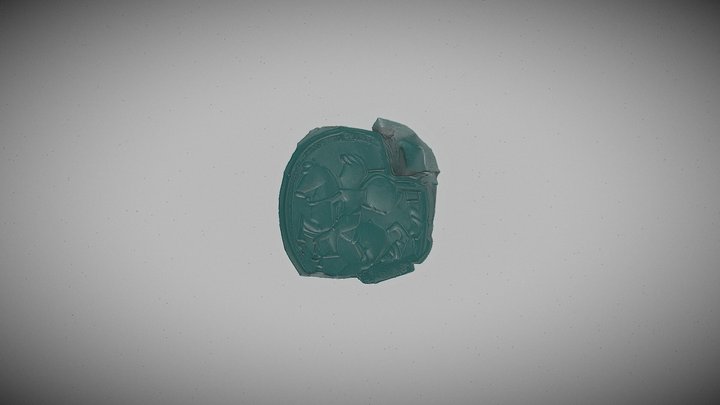 Scarabeo cavaliere con scudo 3D Model