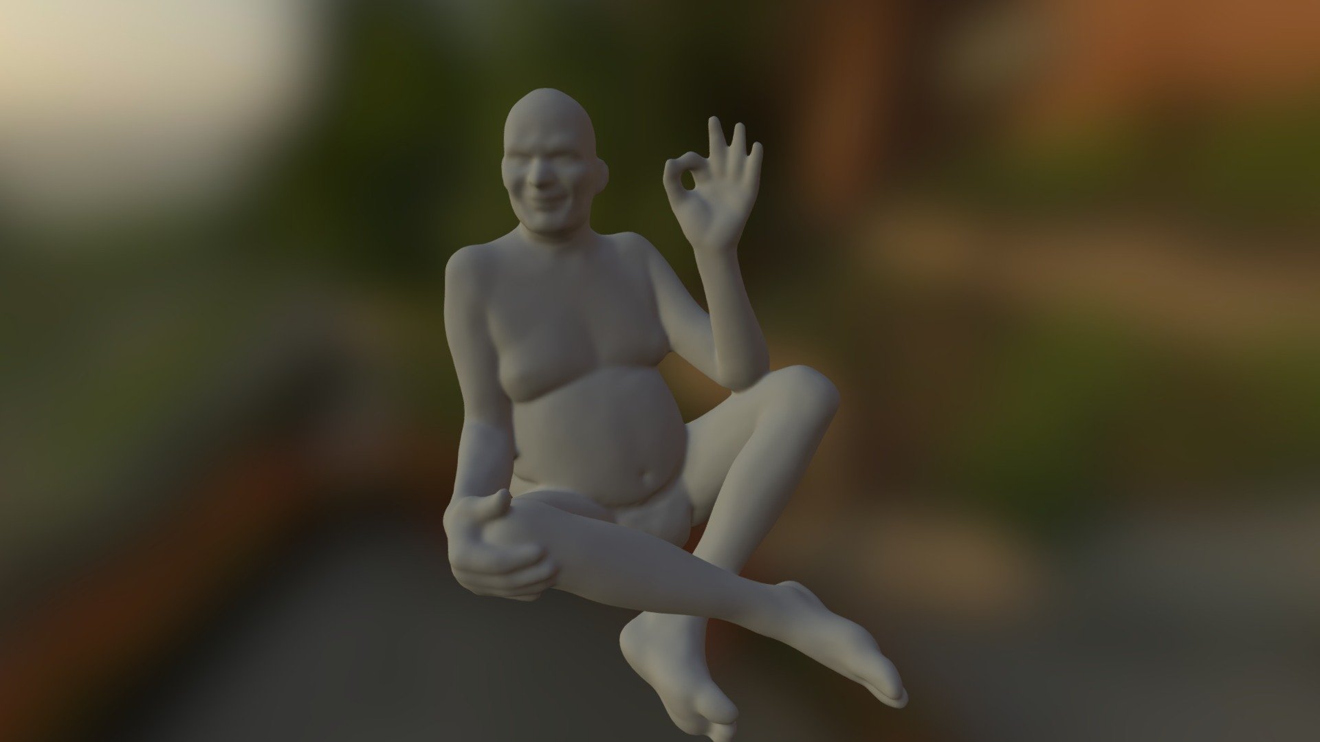Yoga Man Model #4
