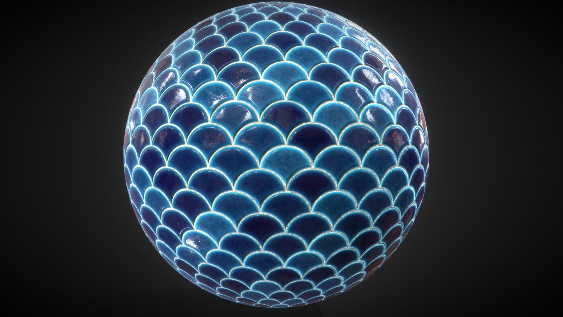 Scale Fish PBR Texture