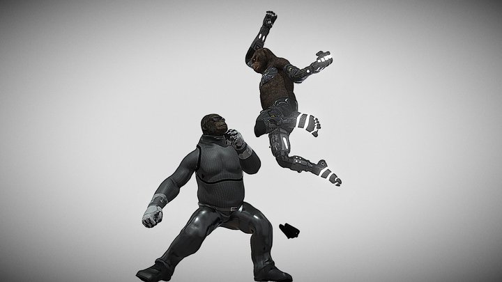 Apewars22 3D Model