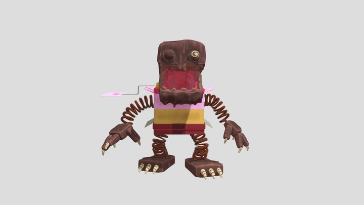 Project Playtime: Chocolate Boxy 3D Model