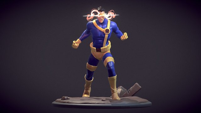 90s Cyclops 3D Model