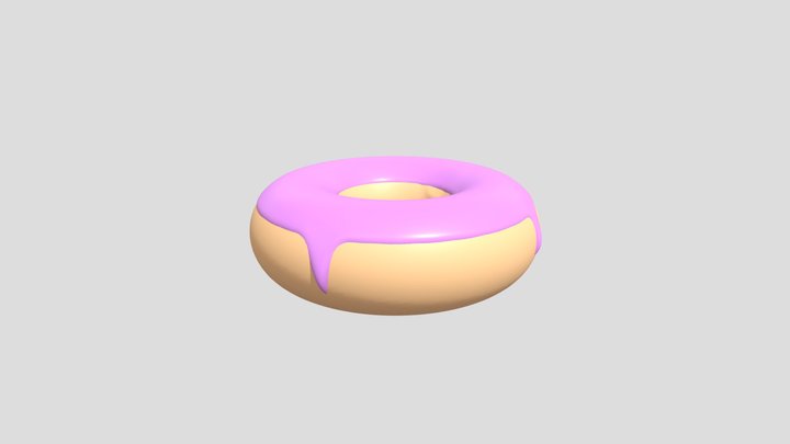 Donut 3D Model