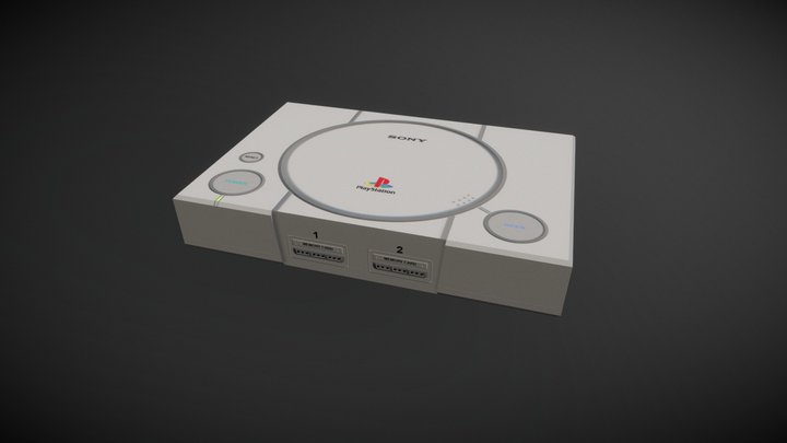 Playstation Classic - 1994 3D Model