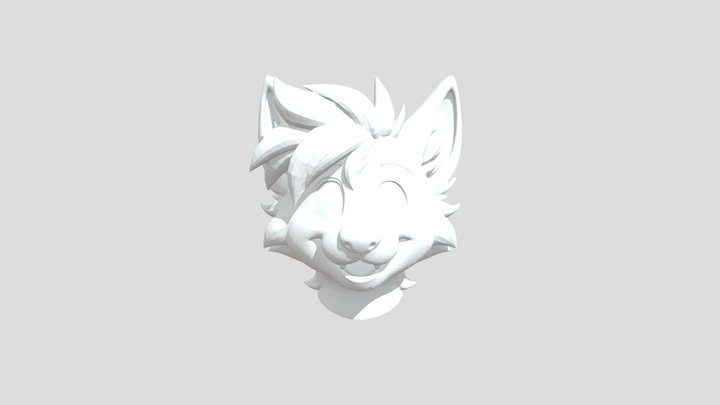 FurryFace 3D Model